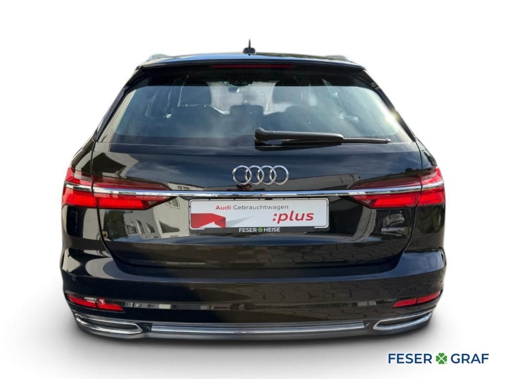 Audi A6 2023 г. Чёрный, пробег 47772 км