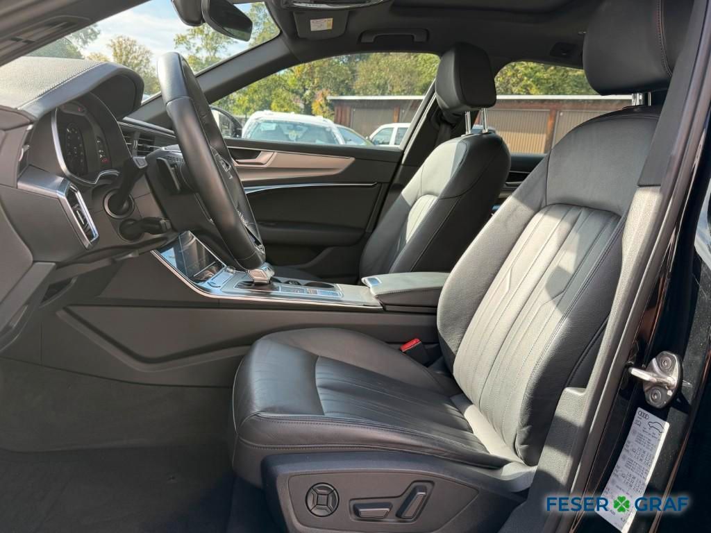 Audi A6 2023 г. Чёрный, пробег 47772 км