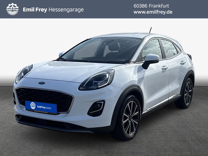 Ford Puma 2023 г. Белый, пробег 51408 км