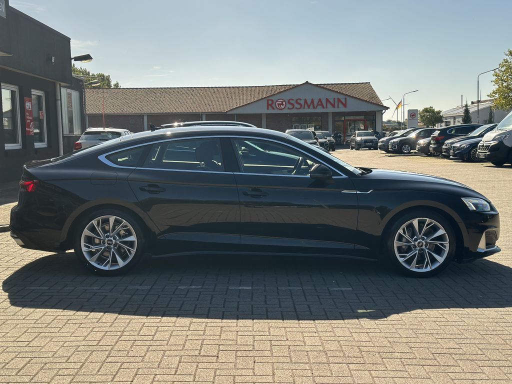 Audi A5 2023 г. Чёрный, пробег 39540 км