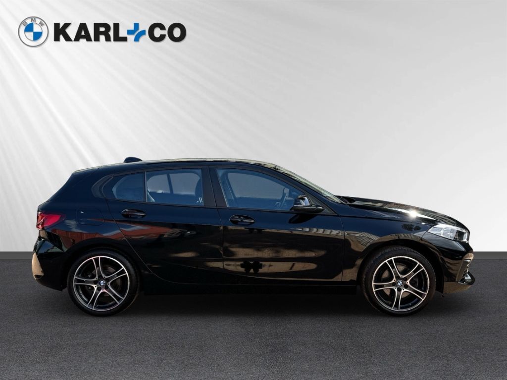 BMW 118 2023 г. Чёрный, пробег 28529 км