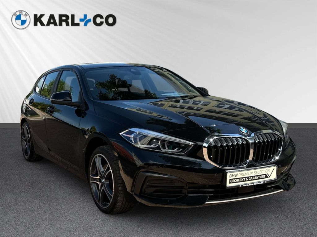 BMW 118 2023 г. Чёрный, пробег 28529 км