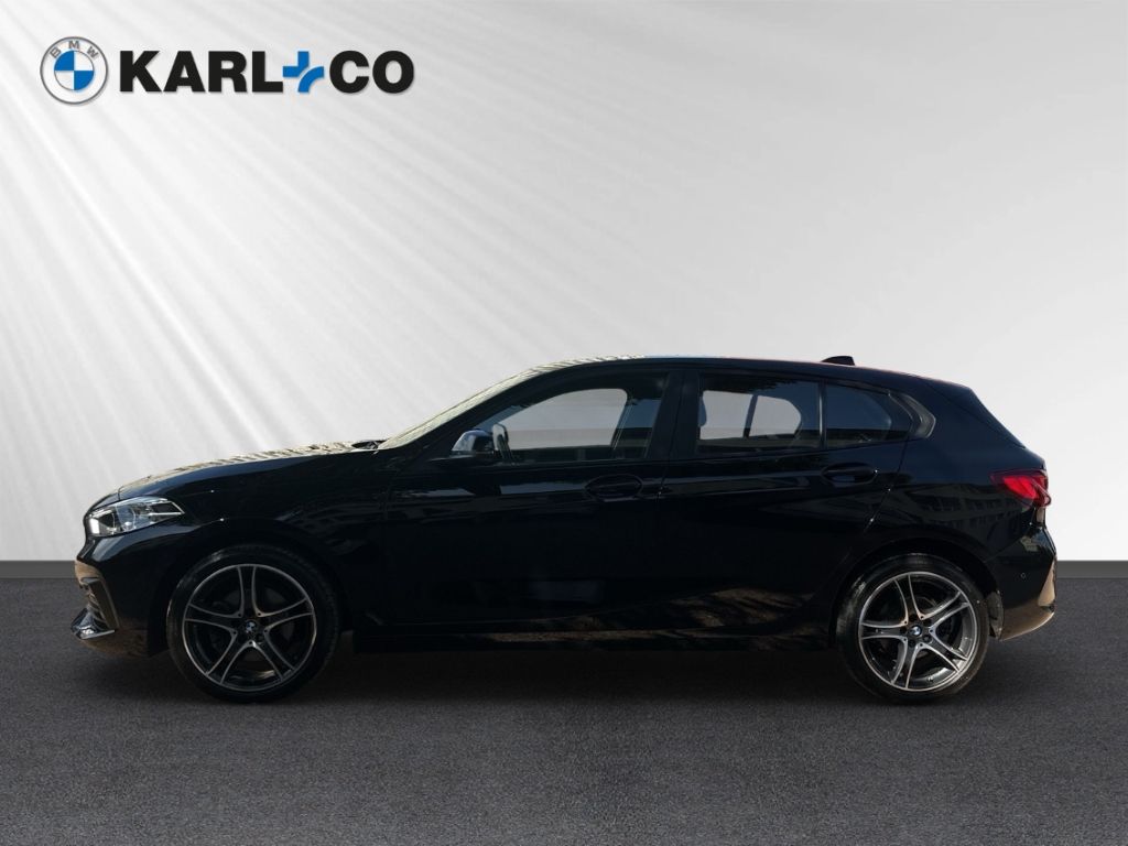 BMW 118 2023 г. Чёрный, пробег 28529 км