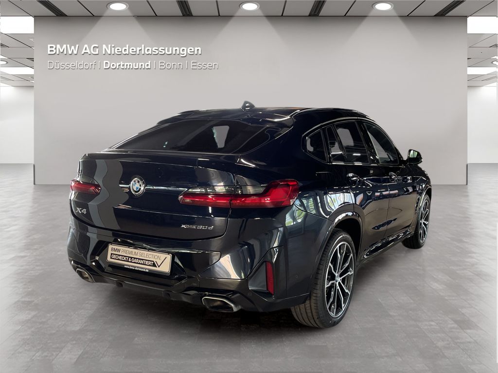 BMW X4 2025 г. Чёрный, пробег 25901 км