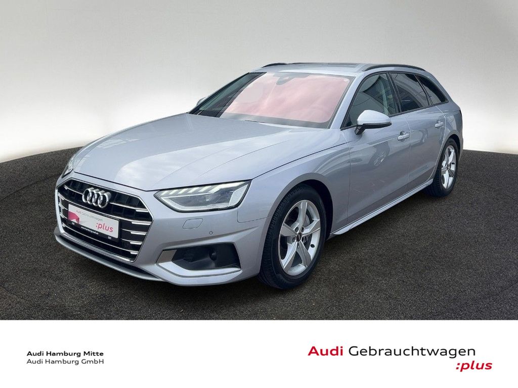 Audi A4 2023 г. Серебристый, пробег 55320 км