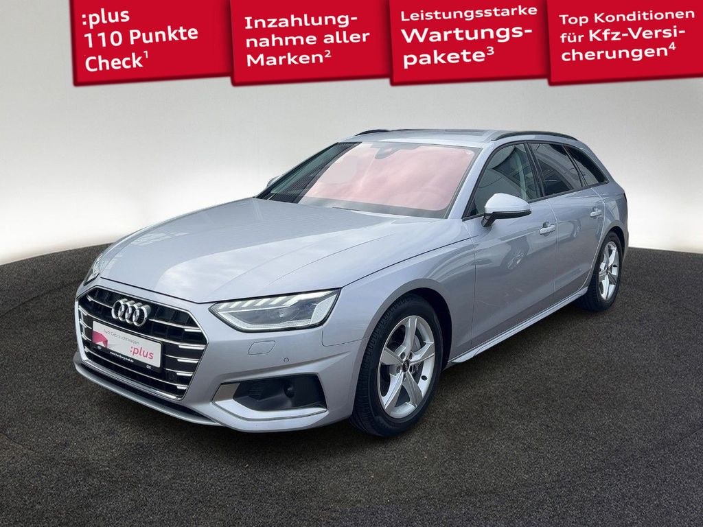 Audi A4 2023 г. Серебристый, пробег 55320 км