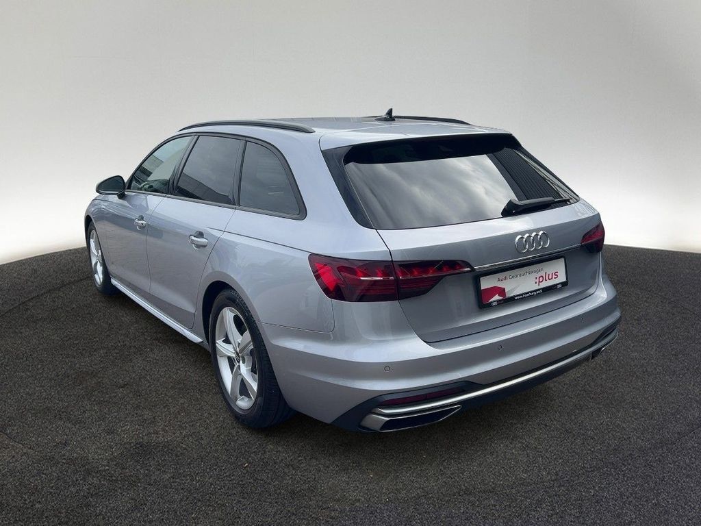Audi A4 2023 г. Серебристый, пробег 55320 км