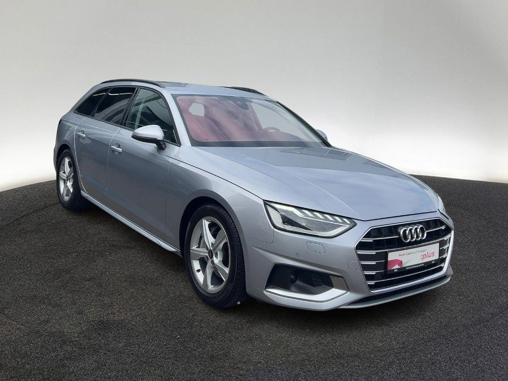 Audi A4 2023 г. Серебристый, пробег 55320 км