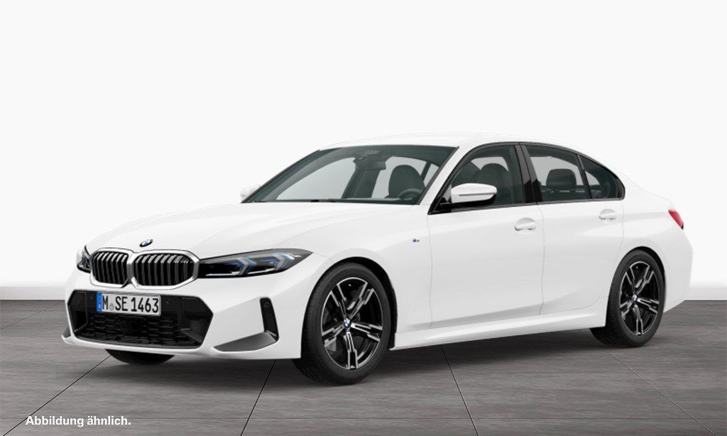 BMW 320 2023 г. Белый, пробег 49300 км