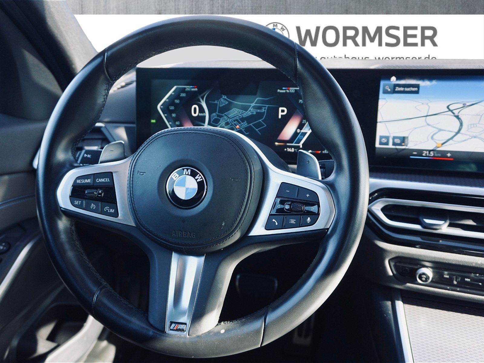 BMW 320 2023 г. Белый, пробег 49300 км