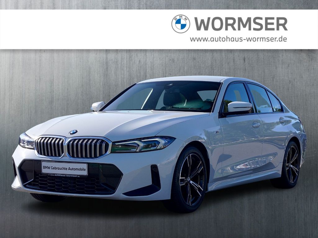 BMW 320 2023 г. Белый, пробег 49300 км