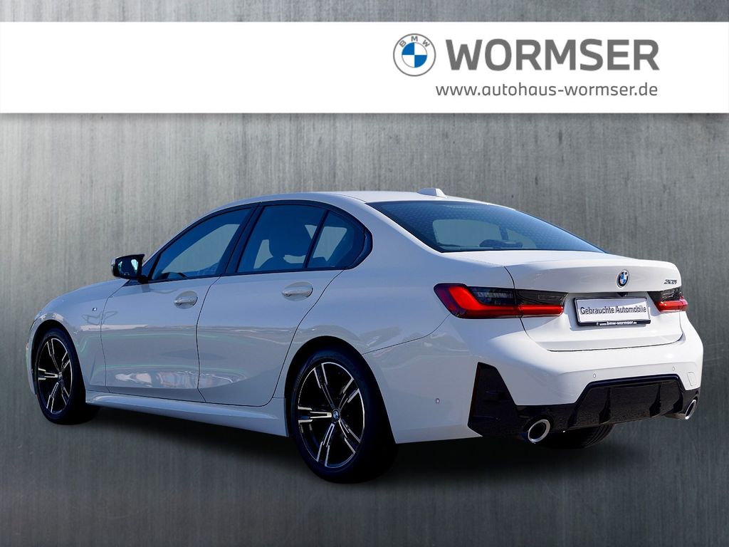 BMW 320 2023 г. Белый, пробег 49300 км