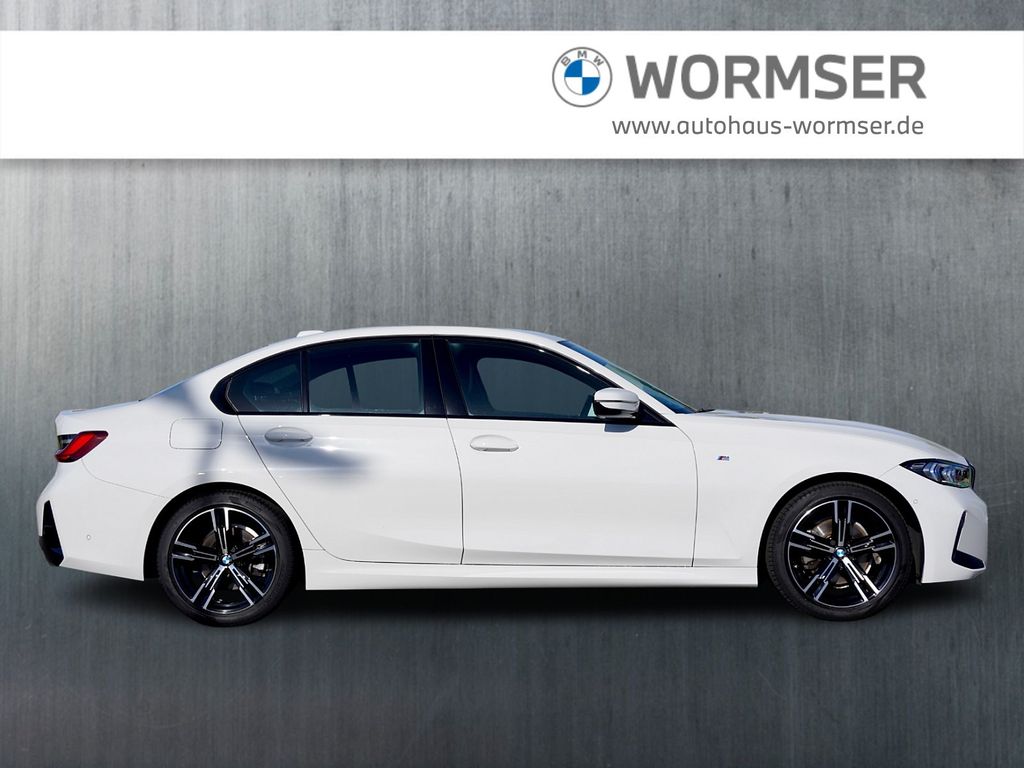 BMW 320 2023 г. Белый, пробег 49300 км