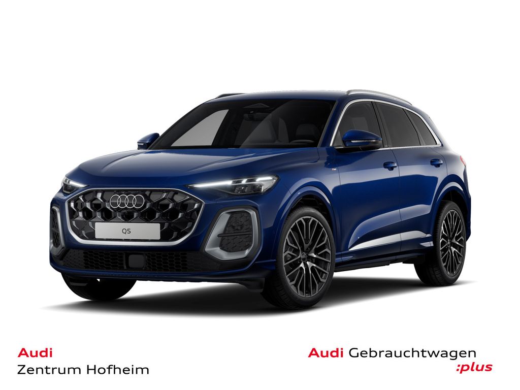 Audi Q5 2025 г. Синий, пробег 7280 км