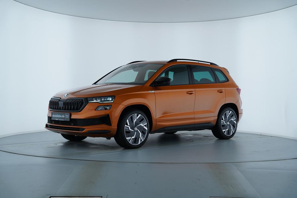 Skoda Karoq 2022 г. Оранжевый, пробег 42396 км
