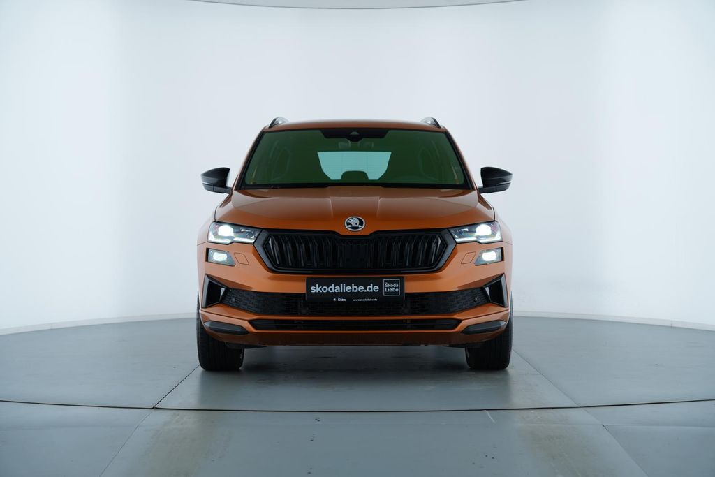 Skoda Karoq 2022 г. Оранжевый, пробег 42396 км