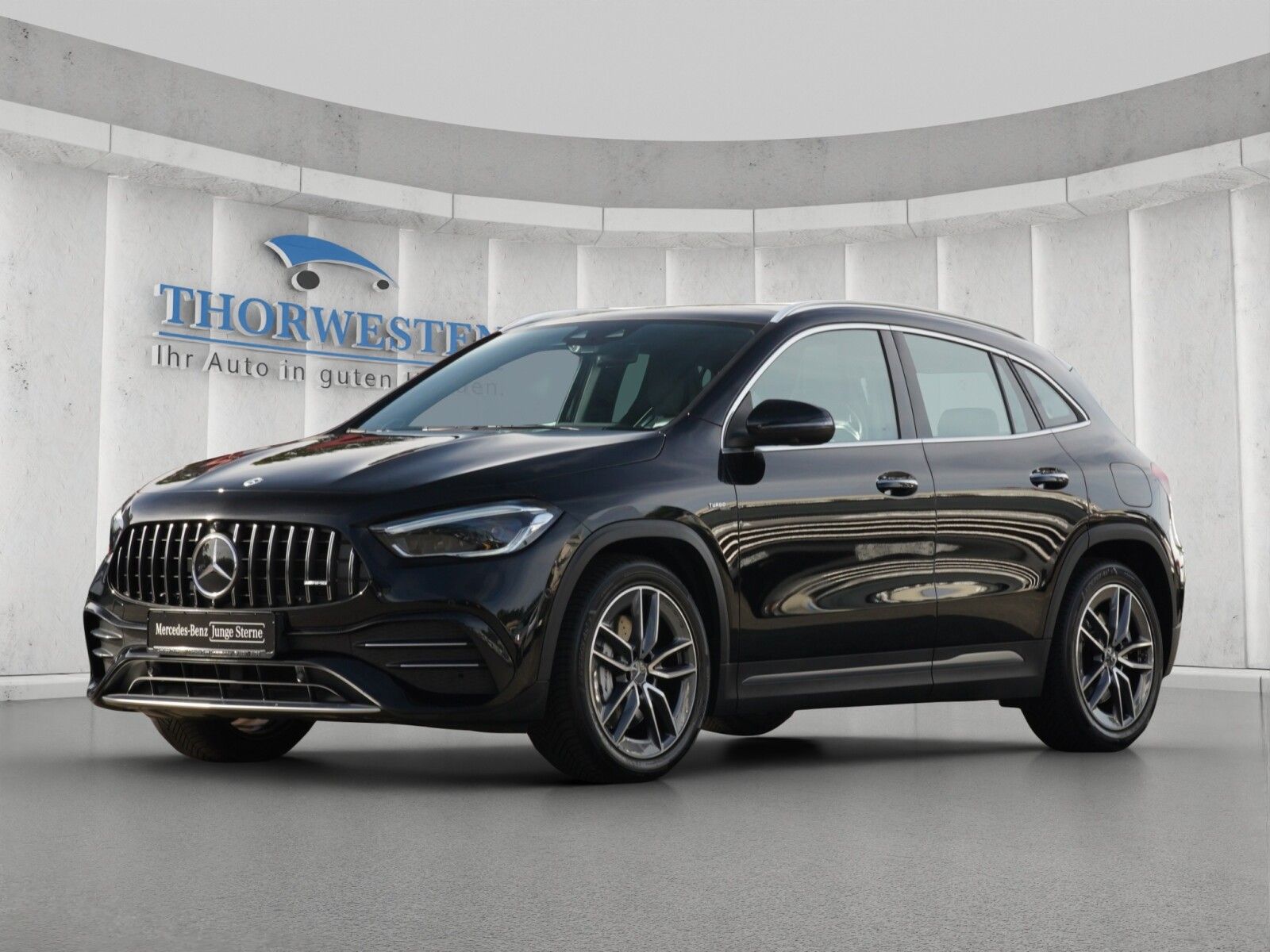 Mercedes-Benz GLA 35 AMG 2021 г. Чёрный, пробег 49890 км
