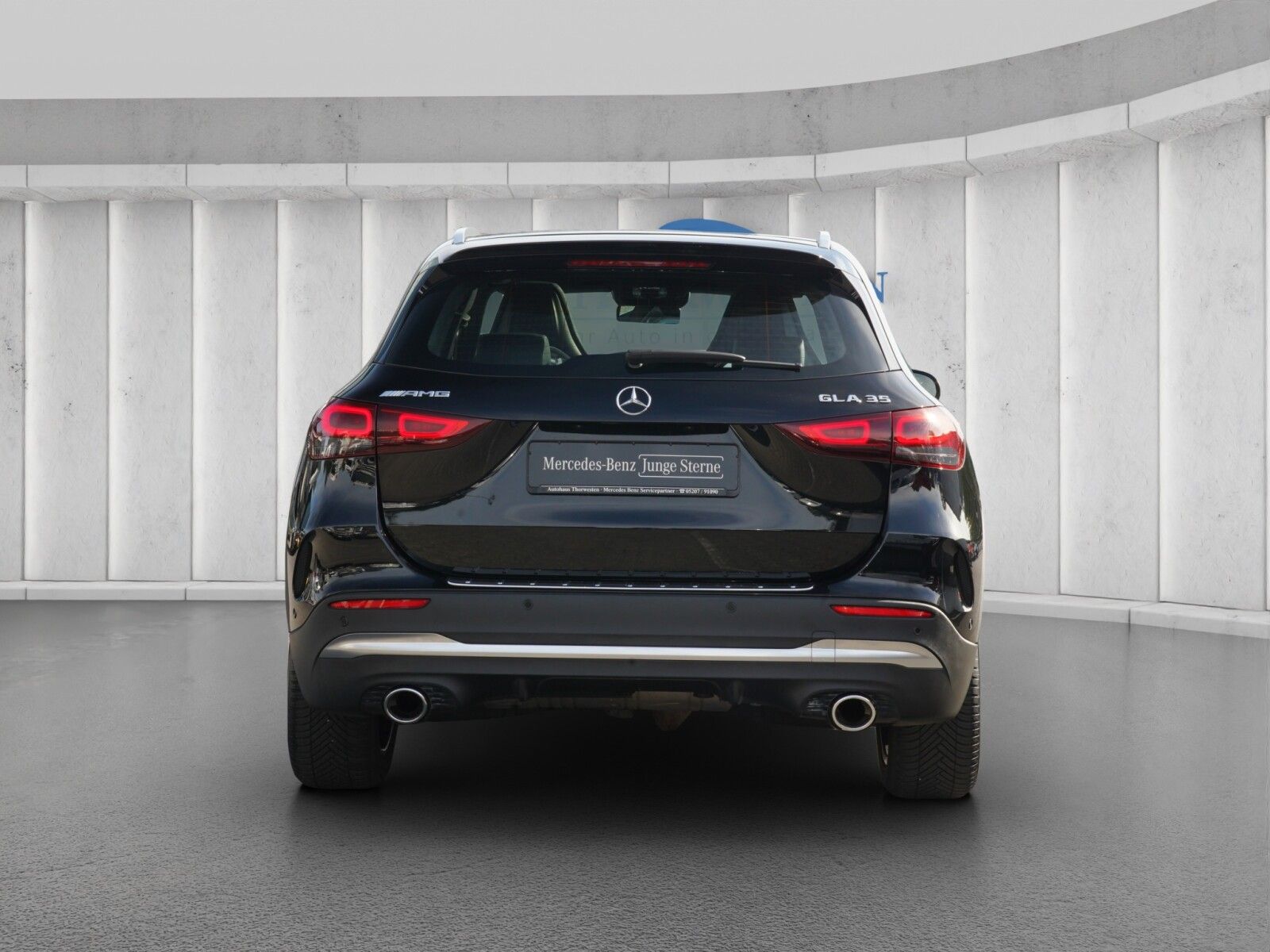 Mercedes-Benz GLA 35 AMG 2021 г. Чёрный, пробег 49890 км