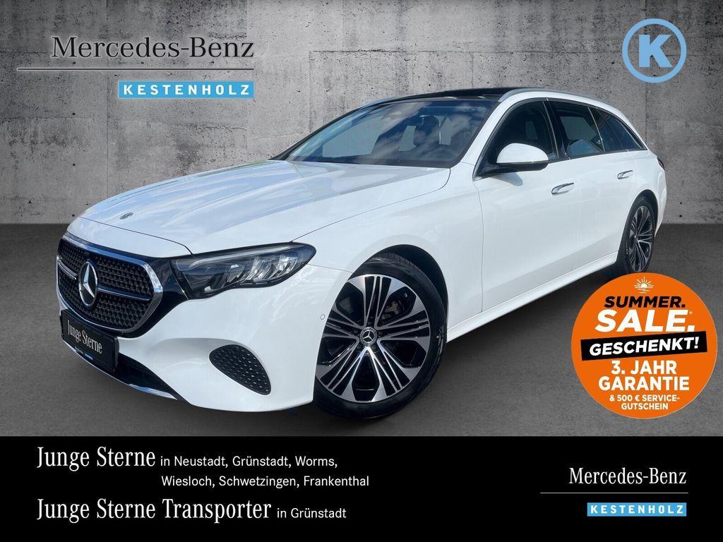 Mercedes-Benz E 220 2023 г. Белый, пробег 40400 км