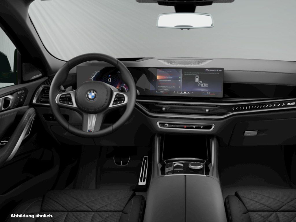 BMW X6 2025 г. Чёрный, пробег 18900 км