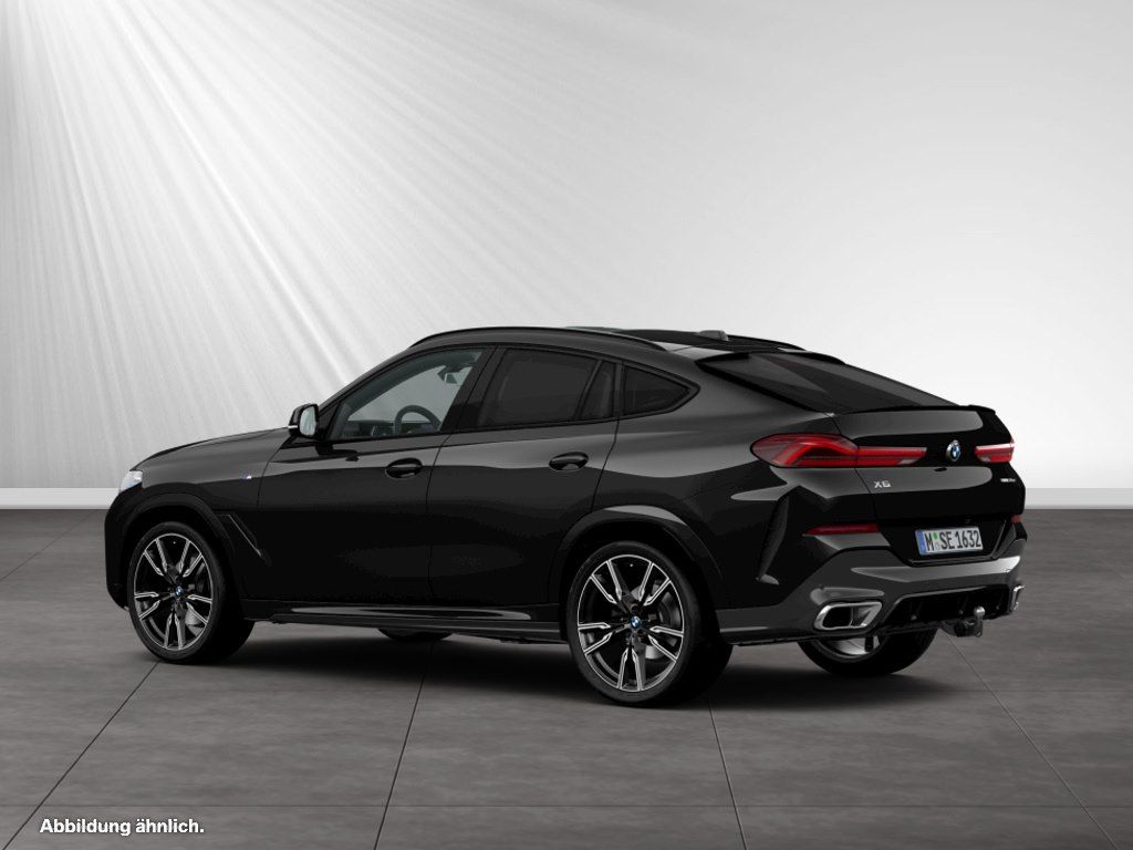 BMW X6 2025 г. Чёрный, пробег 18900 км