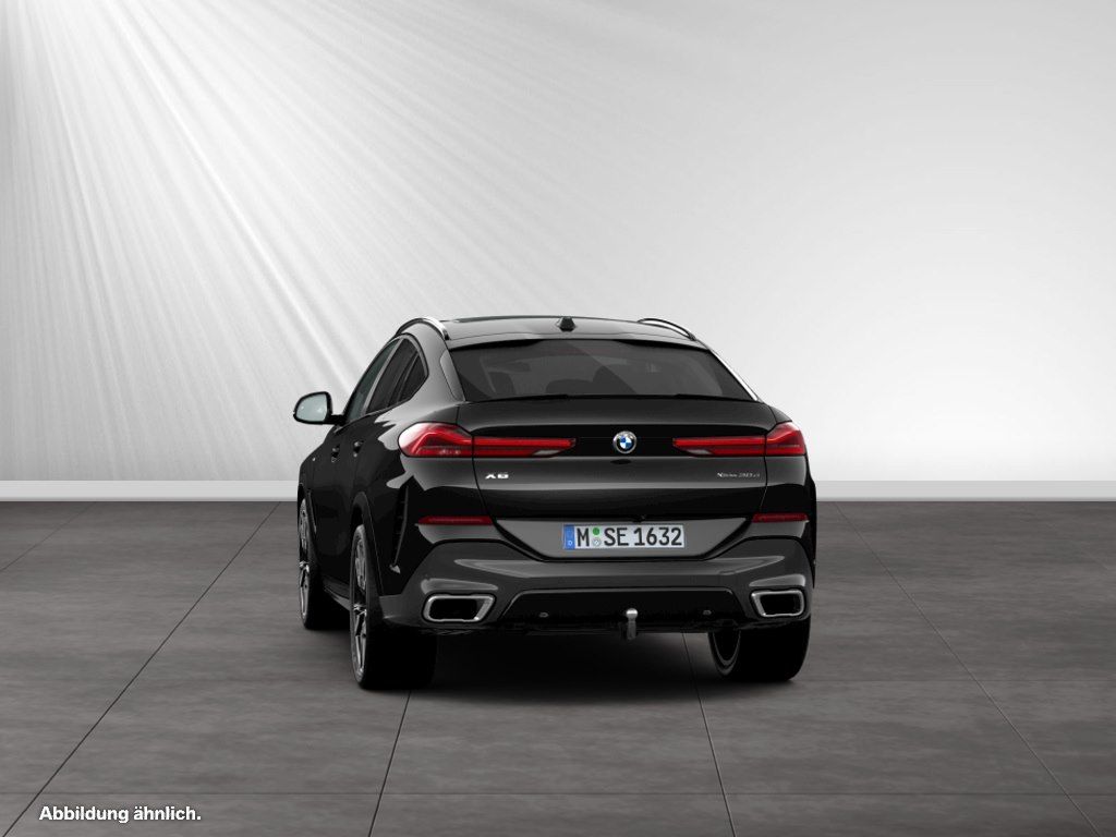 BMW X6 2025 г. Чёрный, пробег 18900 км