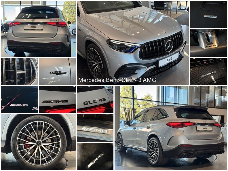 Mercedes-Benz GLC 43 AMG 2025 г. Серебристый, пробег 43736 км