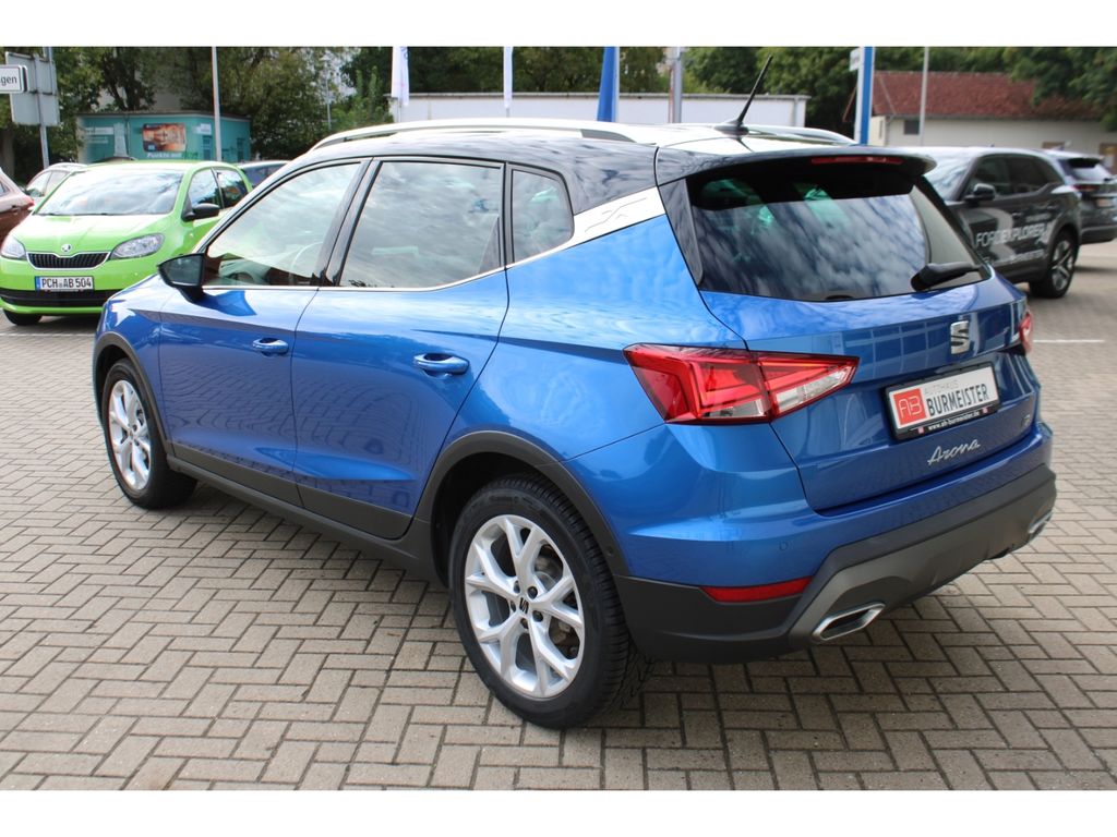SEAT Arona 2021 г. Синий, пробег 56423 км