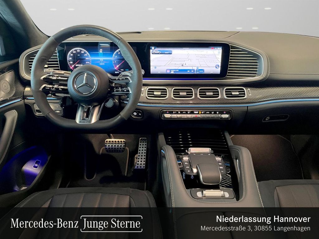 Mercedes-Benz GLE 63 AMG 2024 г. Чёрный, пробег 52869 км