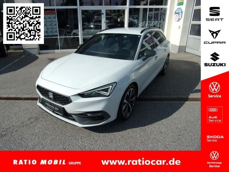 SEAT Leon 2022 г. Белый, пробег 53745 км