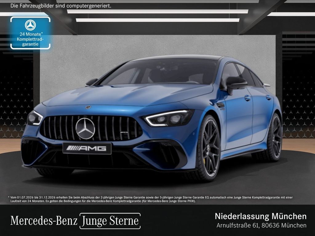 Mercedes-Benz AMG GT 2022 г. Синий, пробег 41512 км