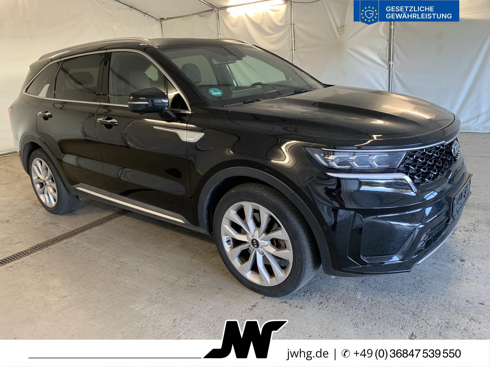 Kia Sorento 2021 г. Чёрный, пробег 50000 км