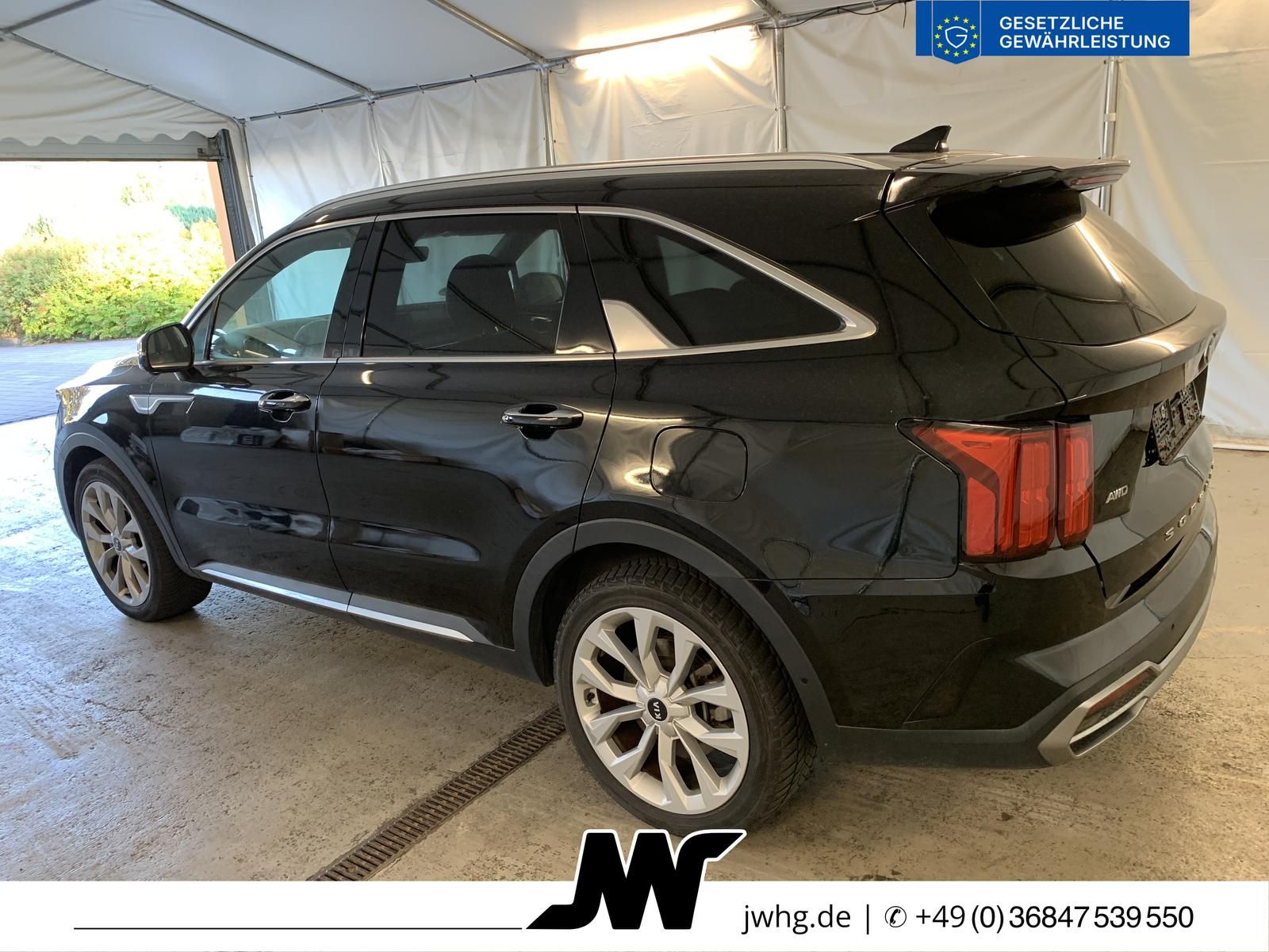 Kia Sorento 2021 г. Чёрный, пробег 50000 км