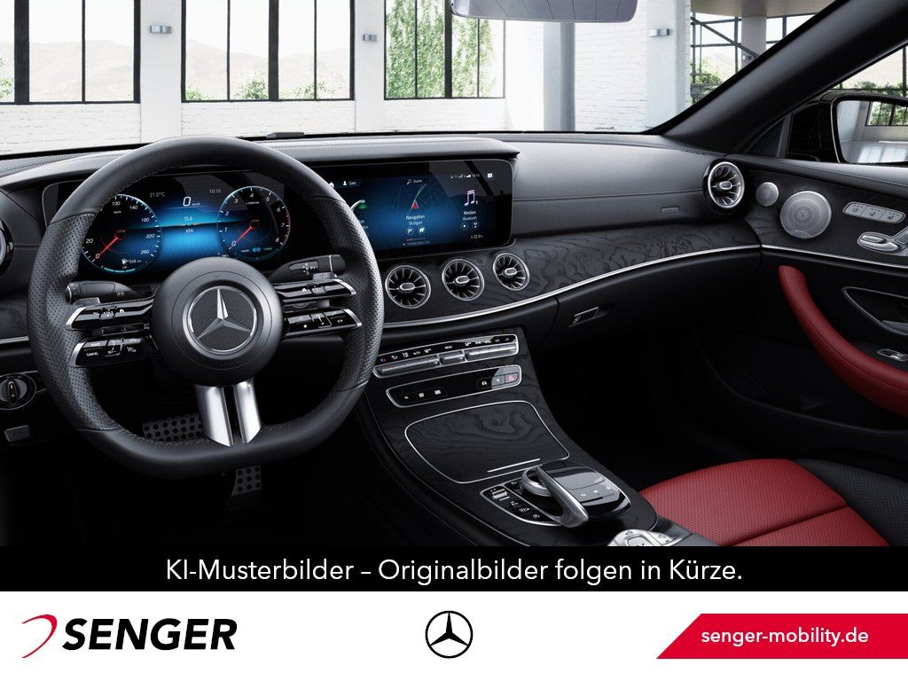 Mercedes-Benz E 200 2022 г. Чёрный, пробег 45146 км