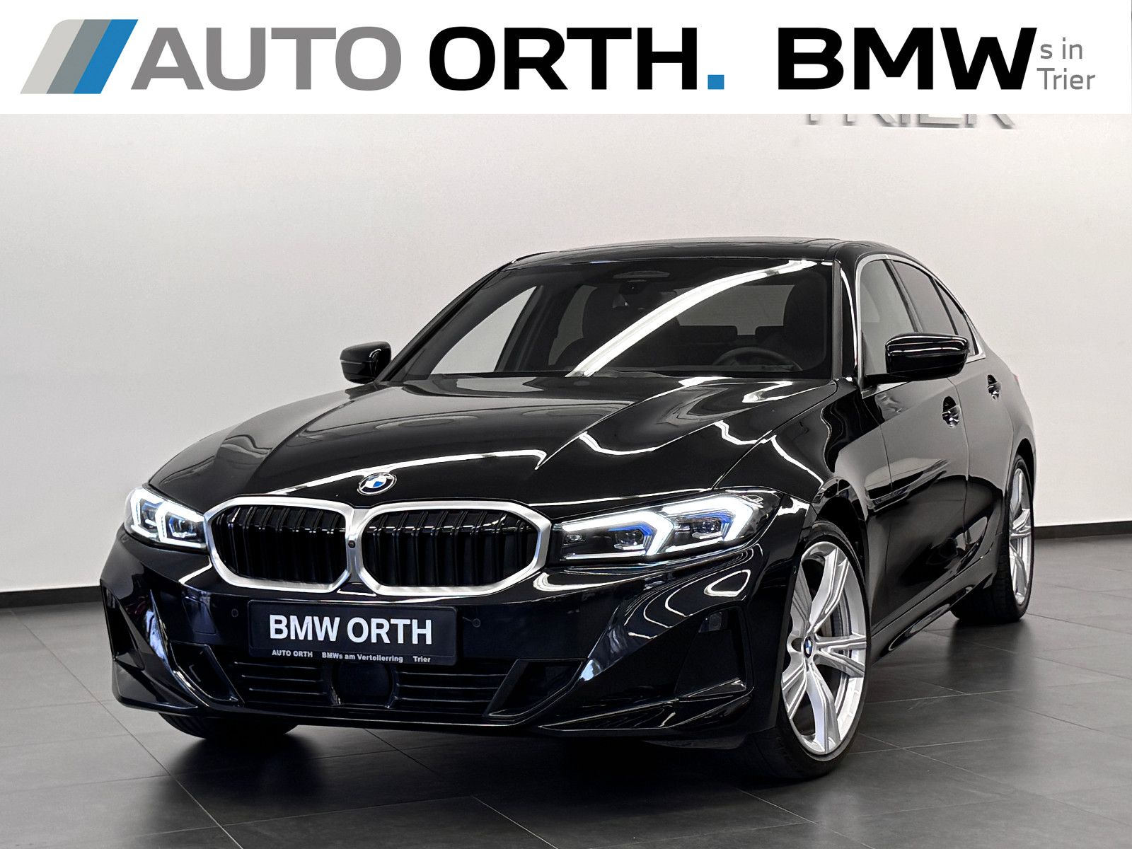 BMW 330 2024 г. Чёрный, пробег 23000 км