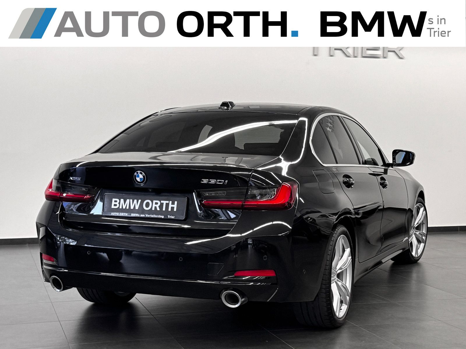 BMW 330 2024 г. Чёрный, пробег 23000 км