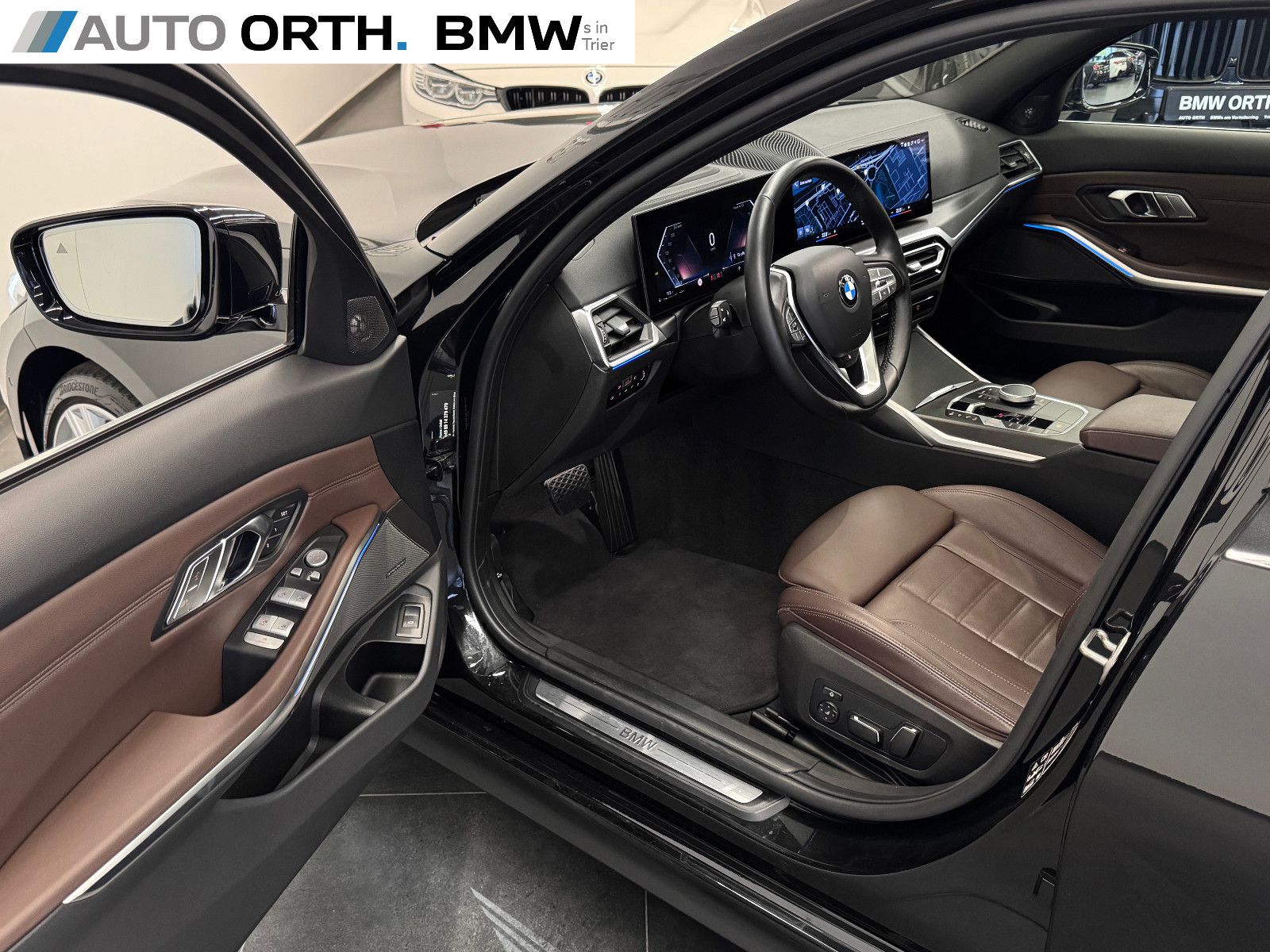 BMW 330 2024 г. Чёрный, пробег 23000 км
