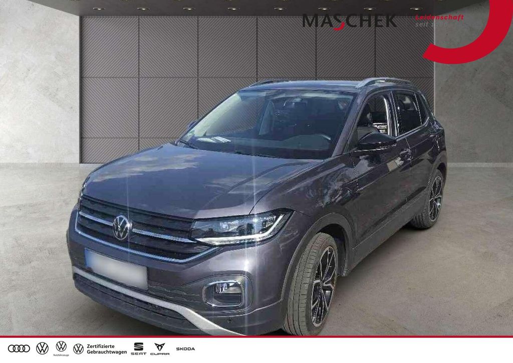 Volkswagen T-Cross 2022 г. Серый, пробег 44600 км