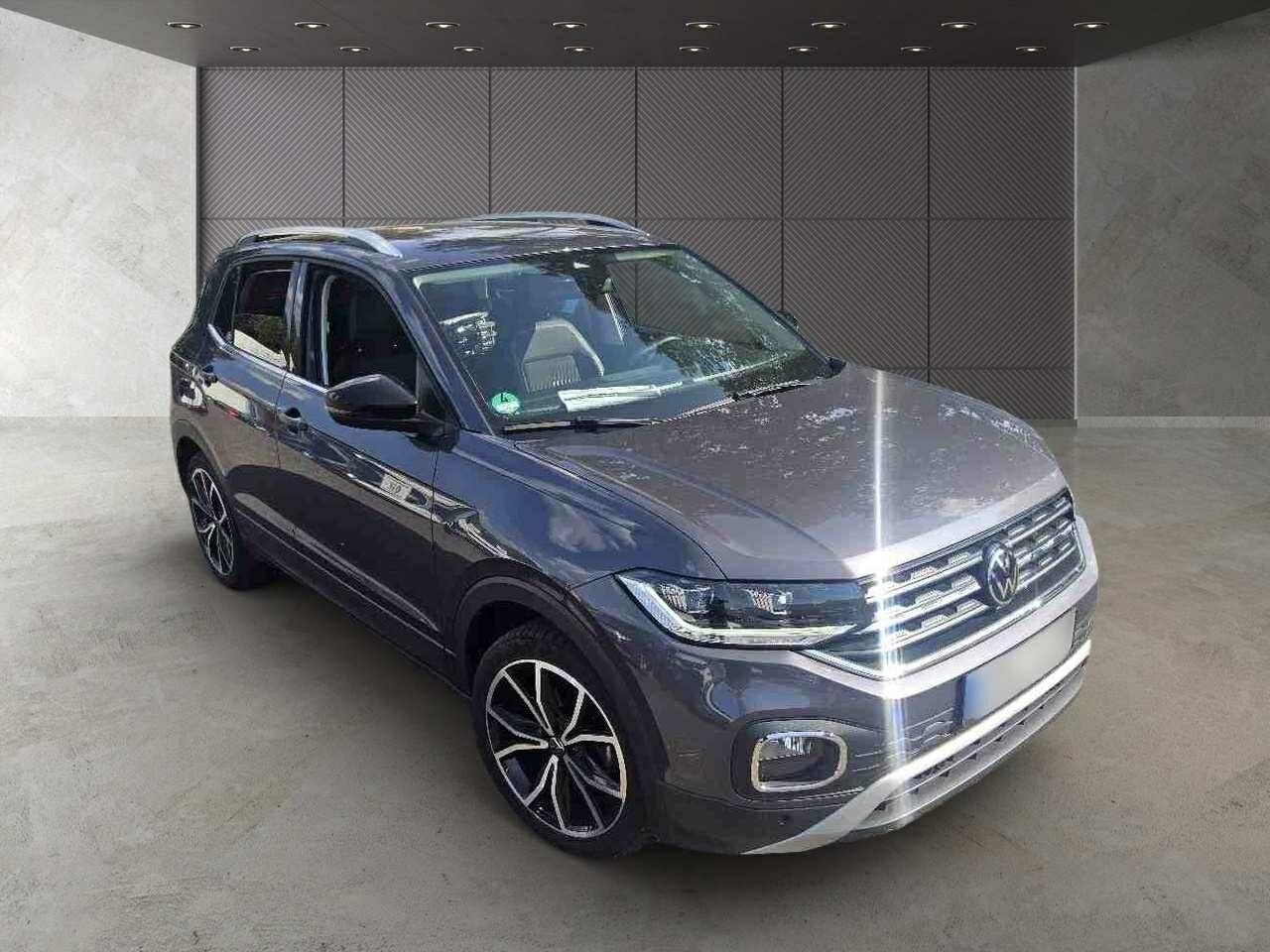 Volkswagen T-Cross 2022 г. Серый, пробег 44600 км