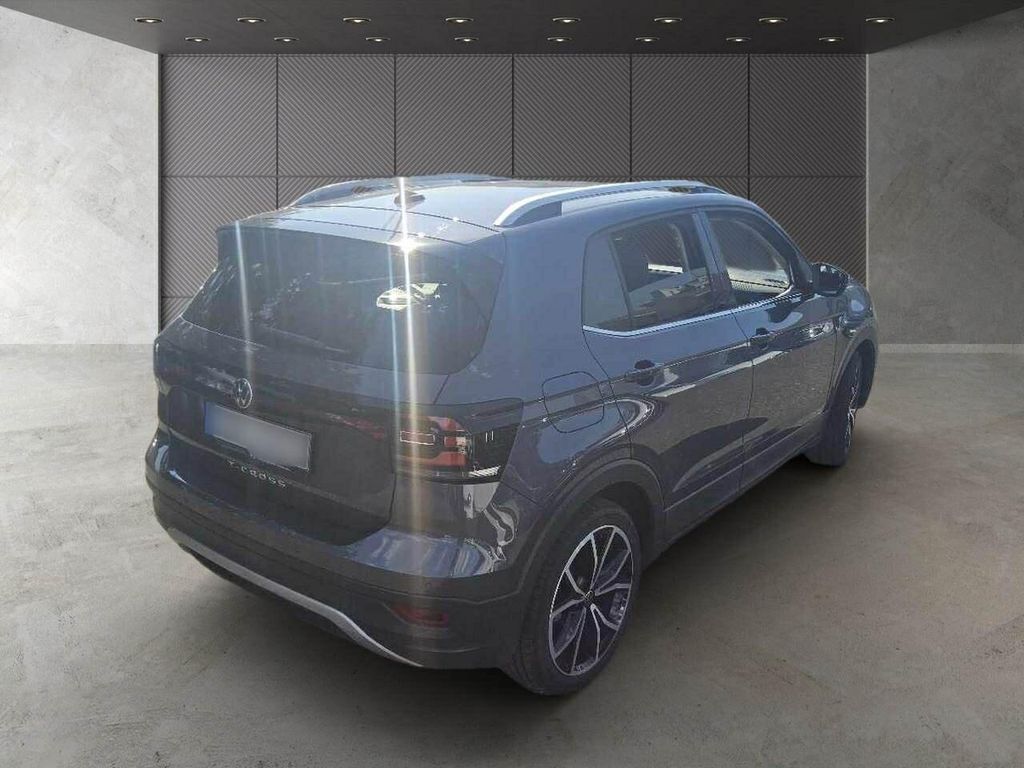 Volkswagen T-Cross 2022 г. Серый, пробег 44600 км