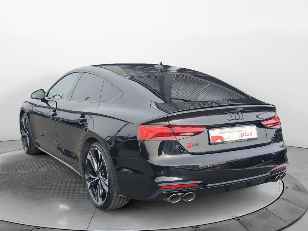 Audi S5 2024 г. Чёрный, пробег 21832 км
