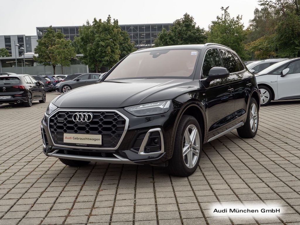 Audi Q5 2024 г. Чёрный, пробег 25263 км