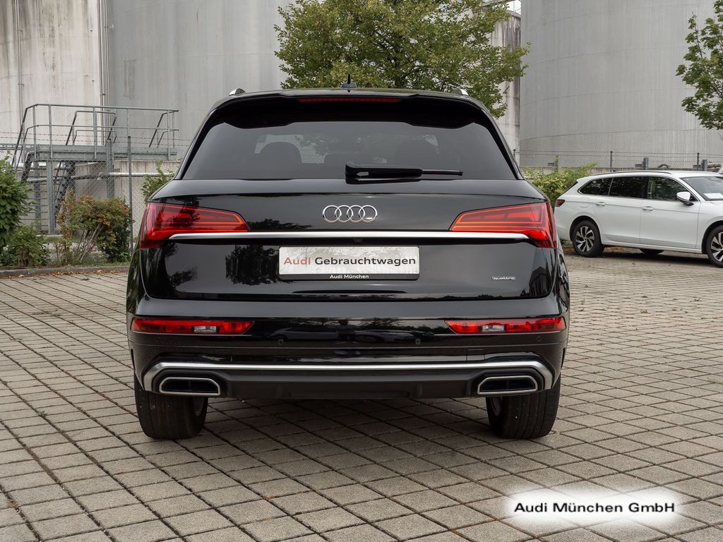 Audi Q5 2024 г. Чёрный, пробег 25263 км