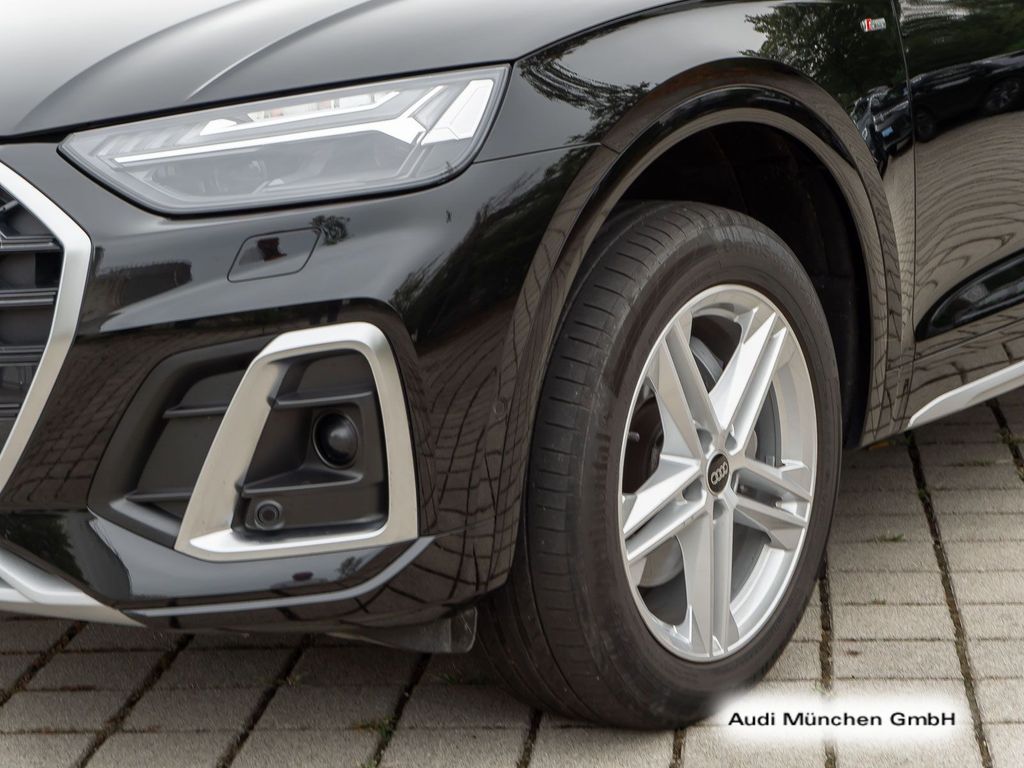 Audi Q5 2024 г. Чёрный, пробег 25263 км