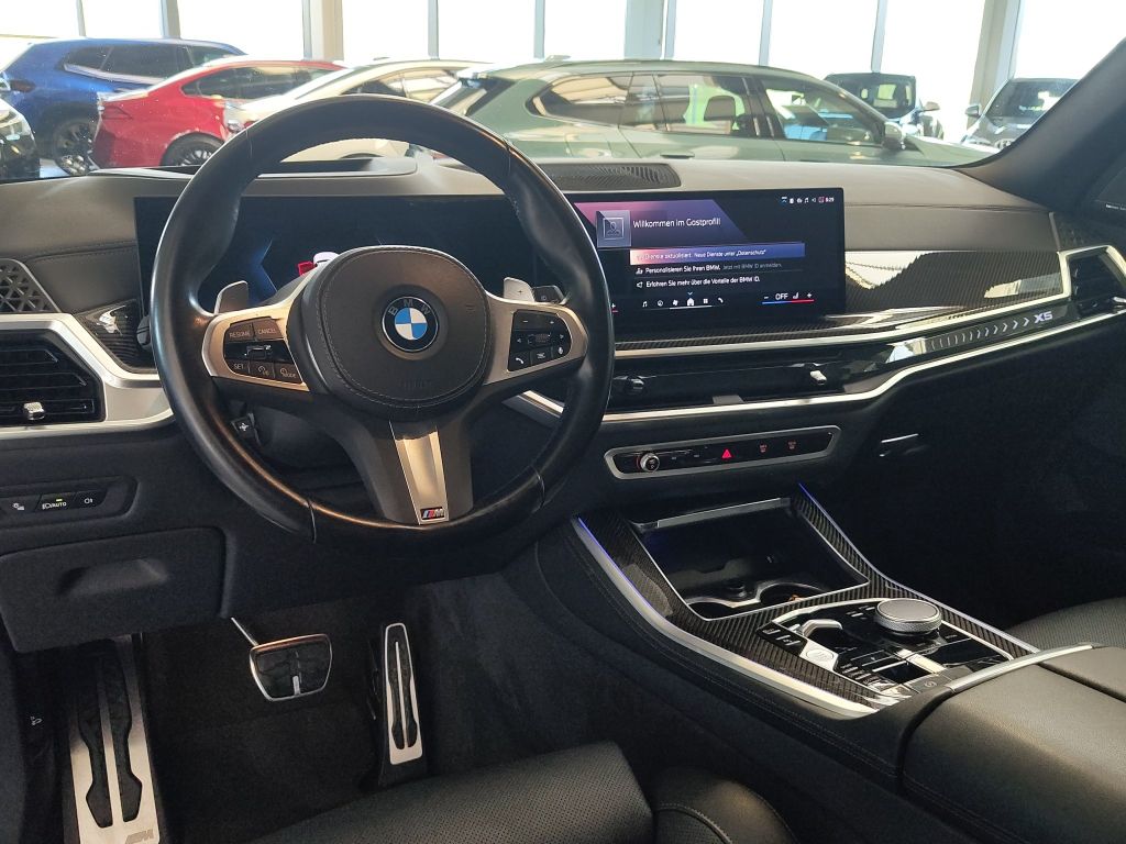 BMW X5 2023 г. Чёрный, пробег 35855 км