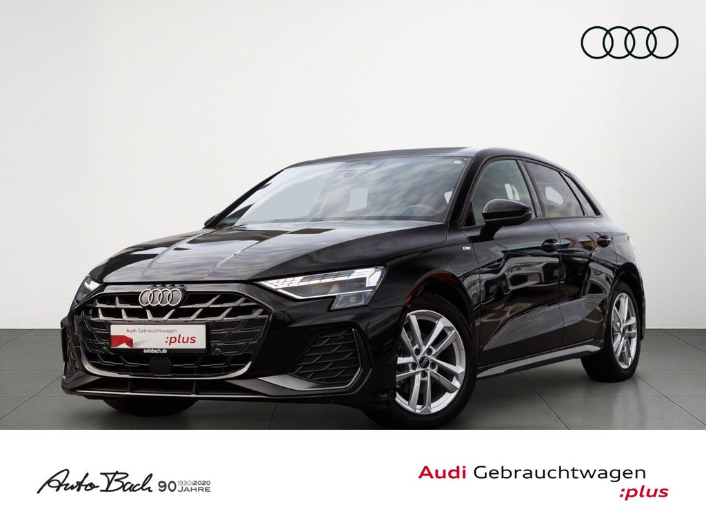 Audi A3 2026 г. Чёрный, пробег 23480 км