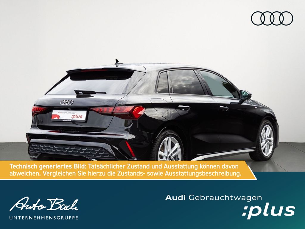 Audi A3 2026 г. Чёрный, пробег 23480 км