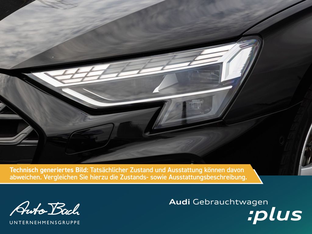 Audi A3 2026 г. Чёрный, пробег 23480 км