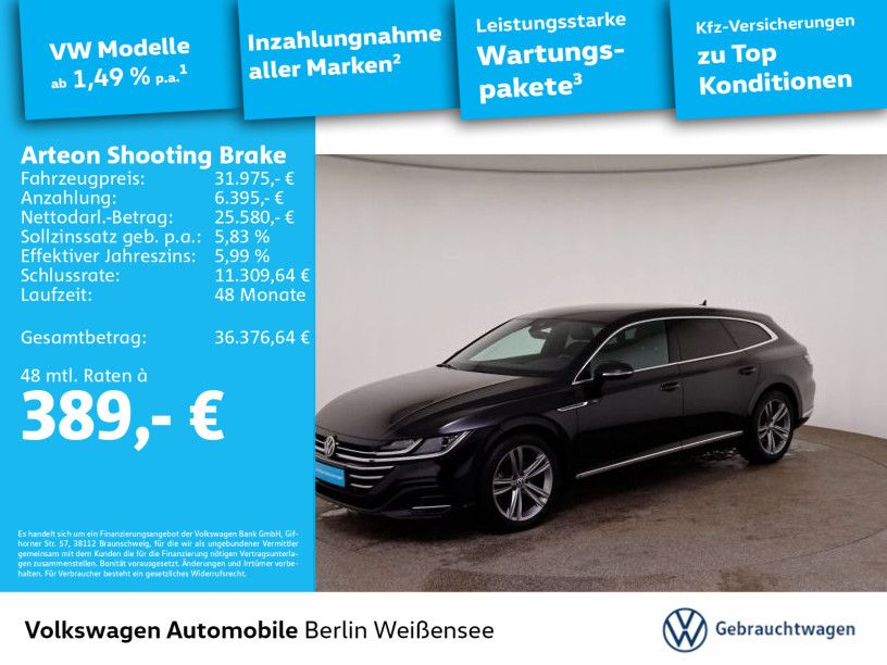 Volkswagen Arteon 2023 г. Чёрный, пробег 29872 км