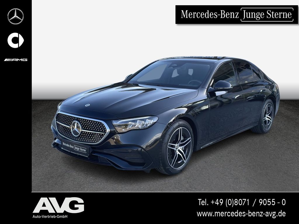 Mercedes-Benz E 220 2025 г. Чёрный, пробег 26453 км